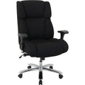 Black Big & Tall Executive Fabric Chair J461703