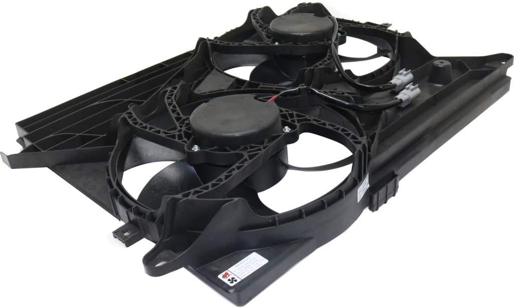 Cooling Fan Assembly for Radiator and A/C Condenser 2012 3.0L D44005