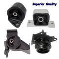 Engine Motor and Automatic Transmission Mount Set of 4PCS for Honda Element 2.4L Y853000
