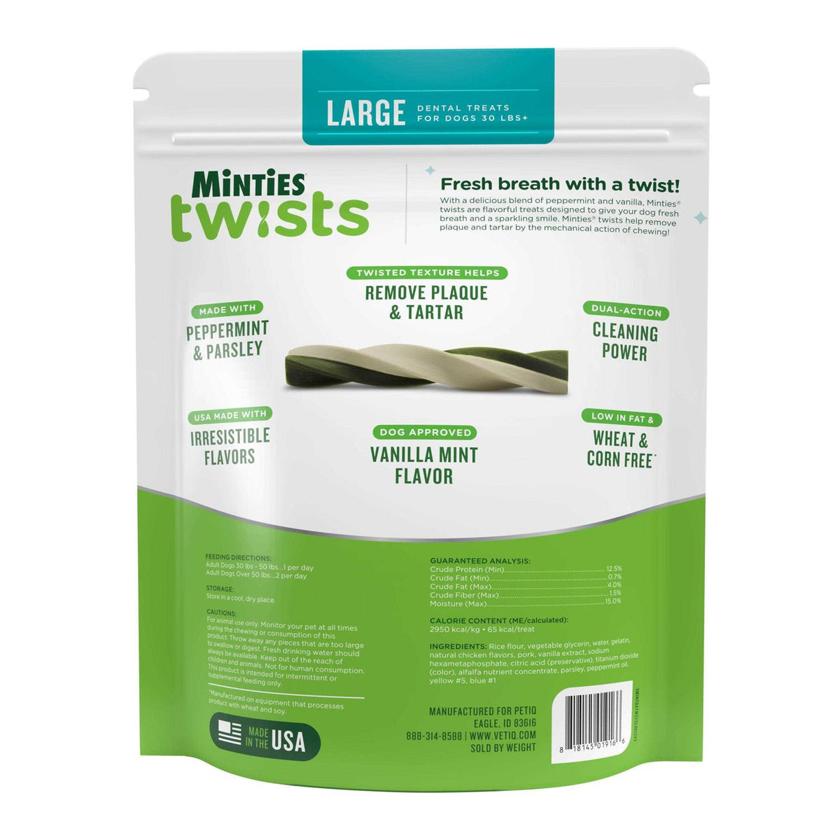 Minties Twists Dental Treats A547