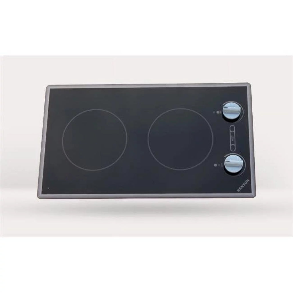 2-burner Cooktop, black with analog control C84058