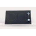2-burner Cooktop, black with analog control C84058