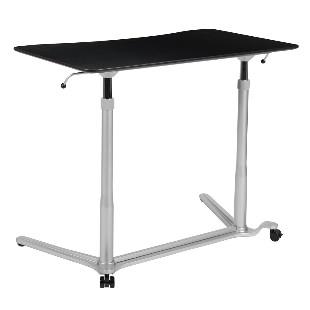 Black Sit-Stand Computer Desk G718