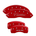 Red Cadillac Caliper Covers I5048