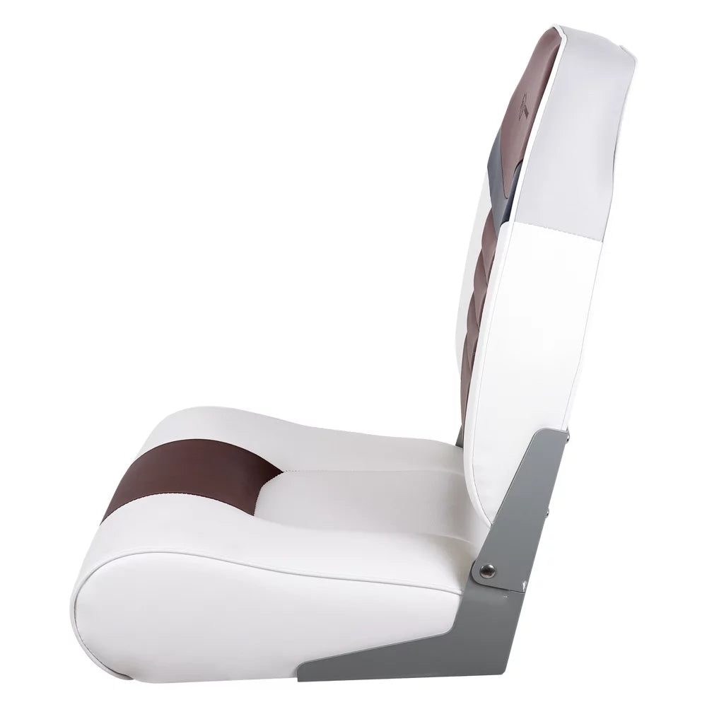 White Burgundy Navy Folding Boat Seat N319183