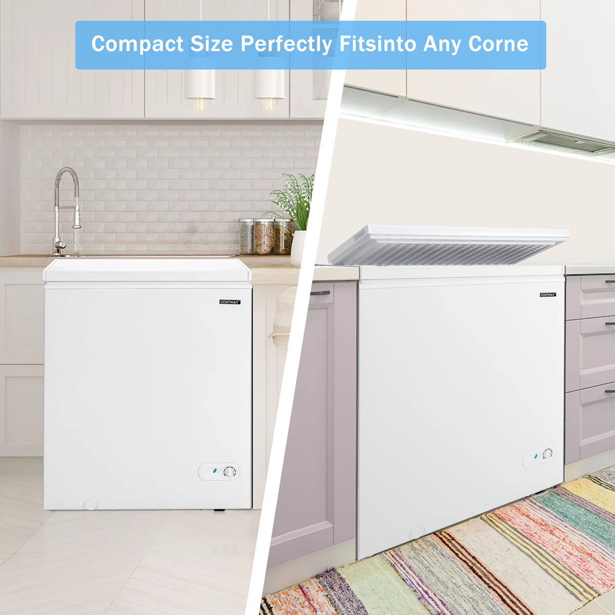 5.2 Cu.ft Chest Freezer with 3 Baskets M436