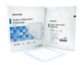 Super Absorbent Polymer Dressing Case of 50, White Blue P10342