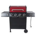 Red Sedona 4-Burner Propane Gas Grill with Side Burner D592692