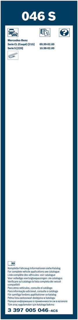 27" Twin Wiper Blade Set of 2 E453277