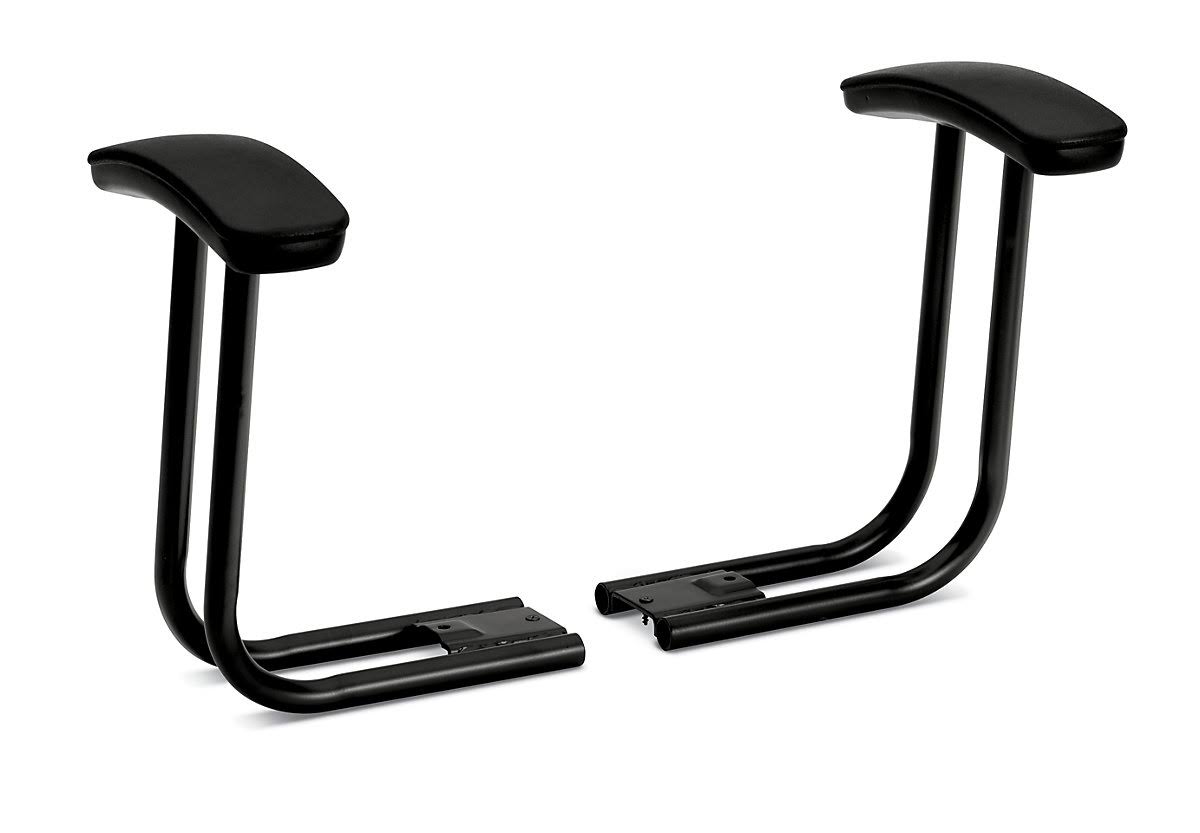 Black T-Arms for Swivel Task Chairs M438