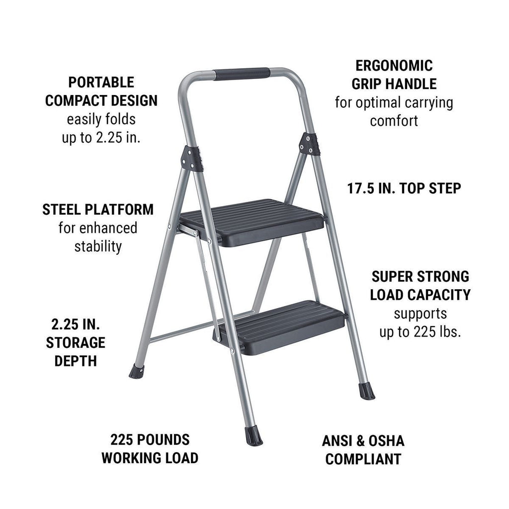 2-Step Steel Stool W705