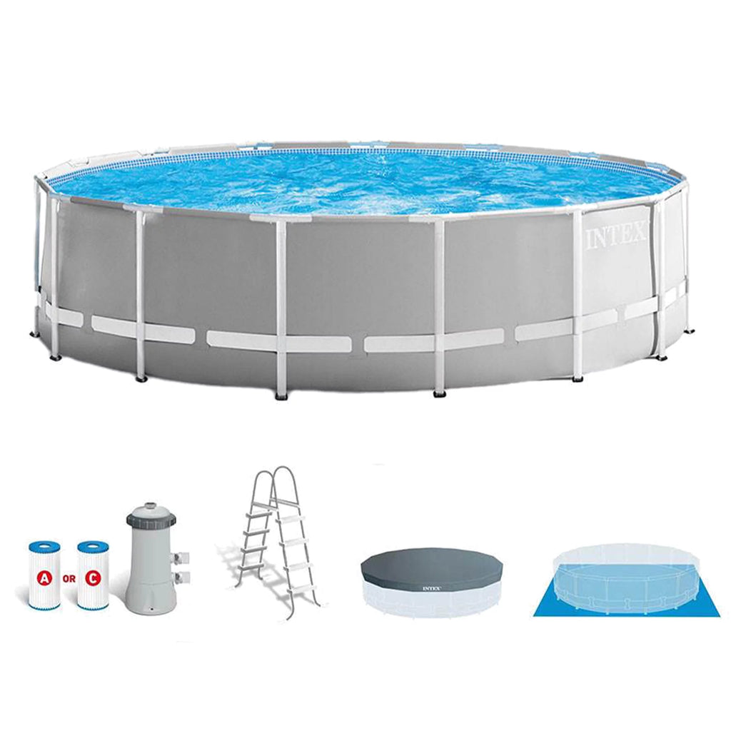 15' x 48 Pool Set with Ladder, Cover & Maintenance Kit N268